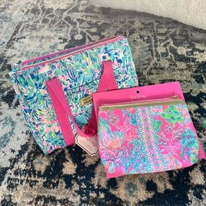 Lilly Pulitzer Lunch Cooler & Snack Bag Set